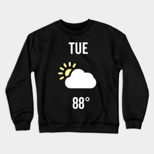 Tuesday Weather Costume Crewneck Sweatshirt